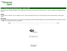 Tablet Screenshot of derwoodopen.net